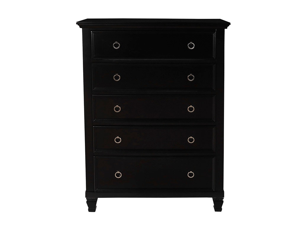 New Classic Bedroom TAMARACK CHEST BLACK BB044B070 Furniture Market